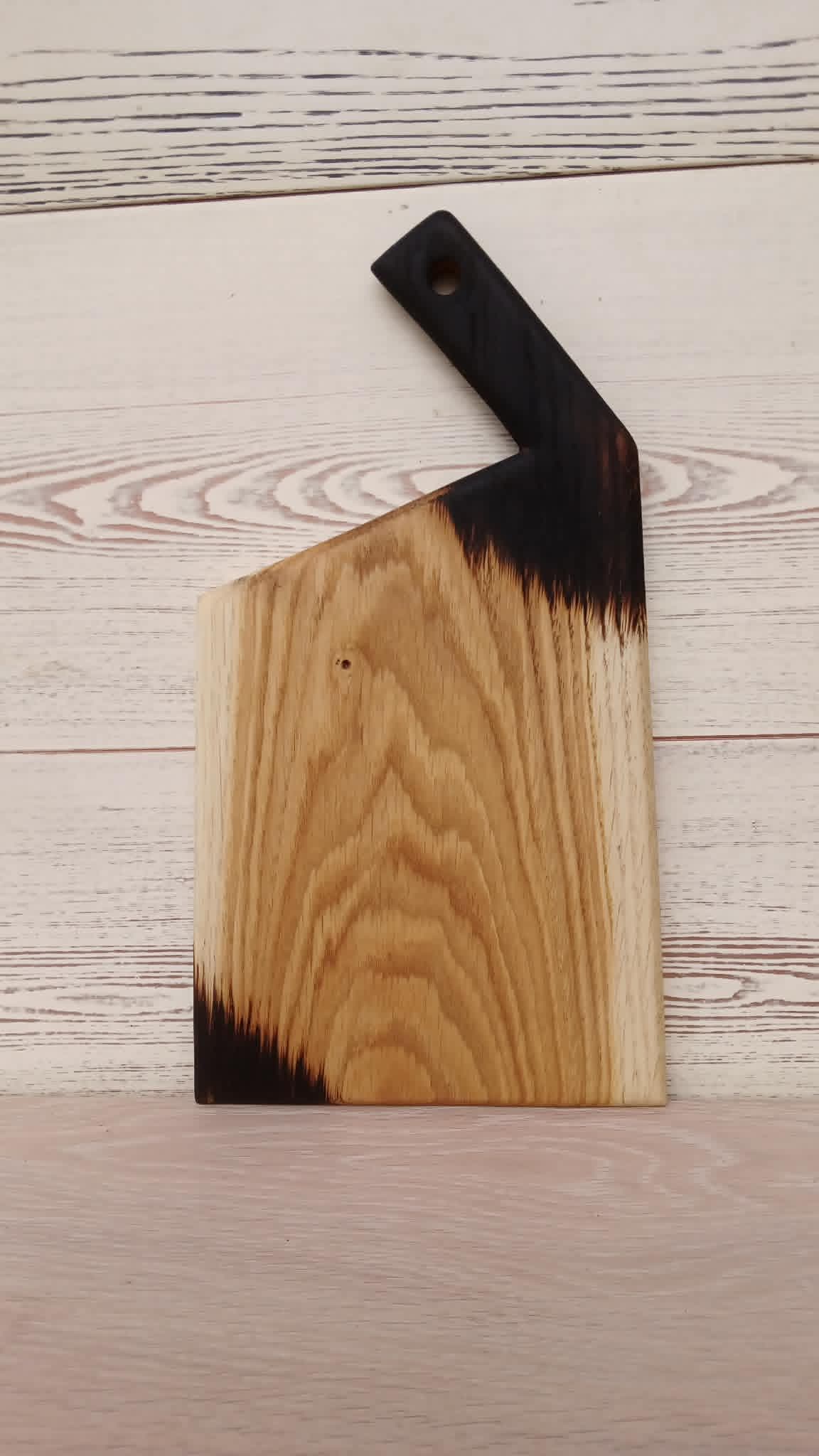 Handmade Wooden Chopping Board: Rustic Cutting Cheese Board — image 7
