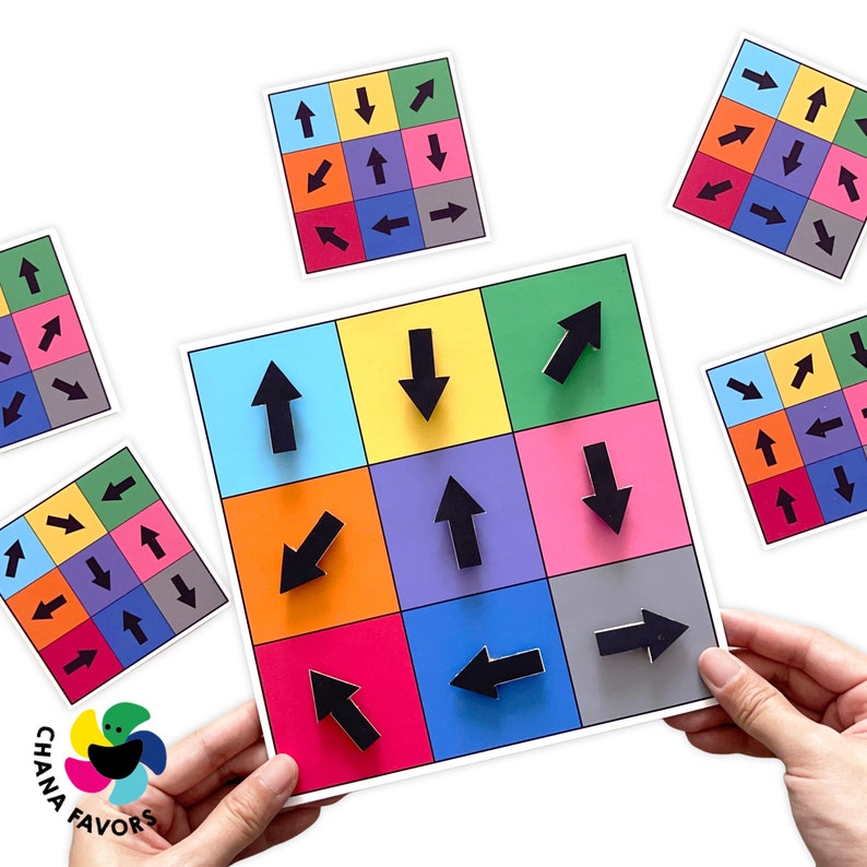 Cognitive Control Arrows Task Arrow Matching Game: Kids' Cognitive Skills Activity (printable PDF) - Etsy