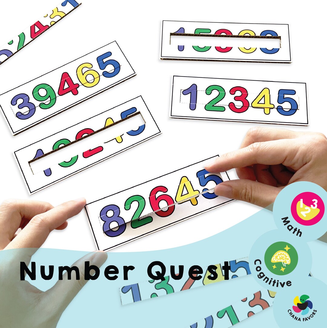 Number Quest Printable PDF Engaging Puzzle Game for Kids to Learn Math