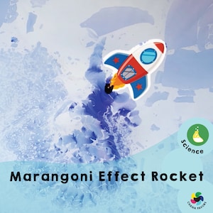Marangonieffektraket: Utskrivbart vetenskapligt experiment (PDF-nedladdning)