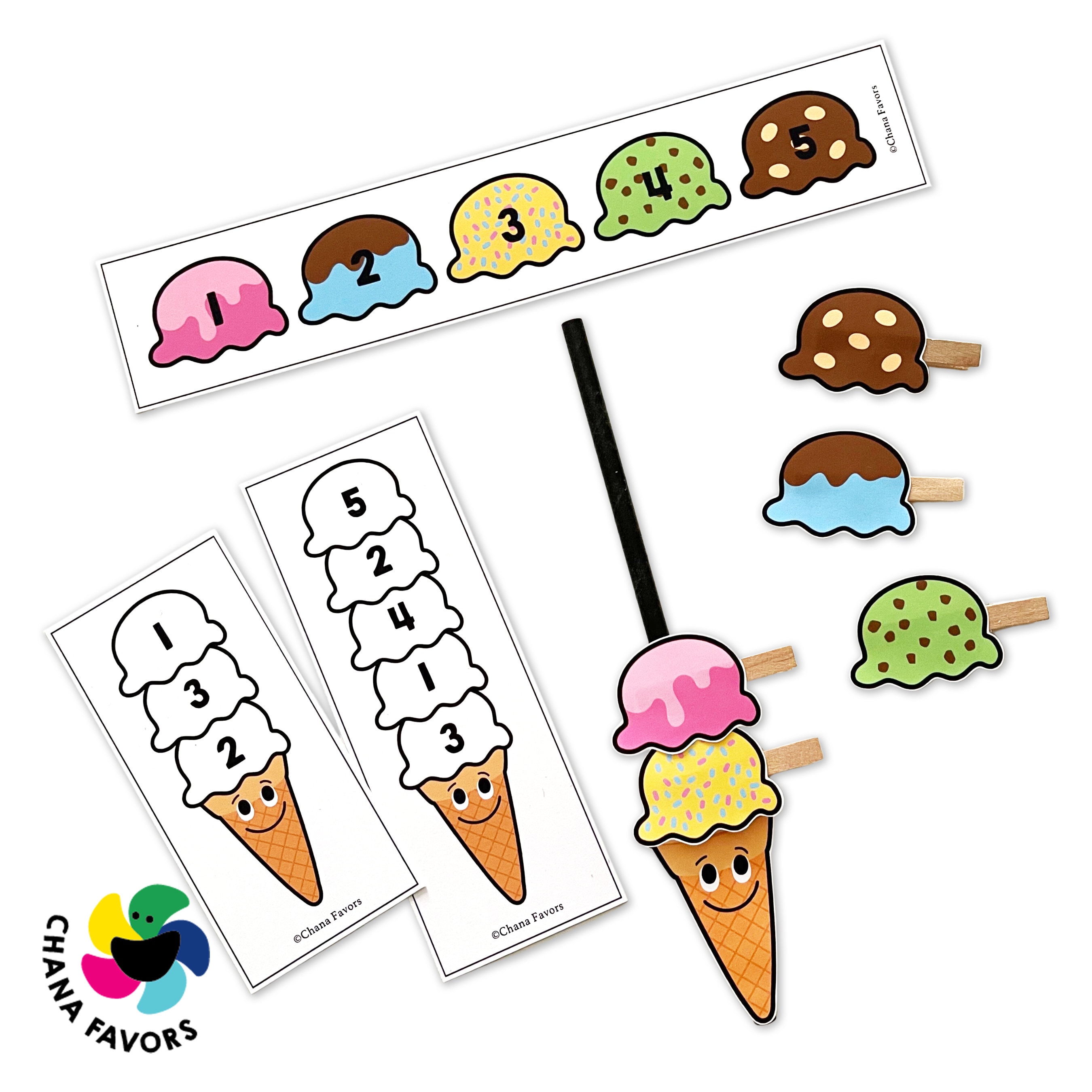 Toddmomy Set Gioco Gelato Per Bambini – 10 Pezzi Con 2 Palette E 8 Coni, Giocattoli Da Spiaggia E Sabbia, Colorati E Sicuri, Per Creatività