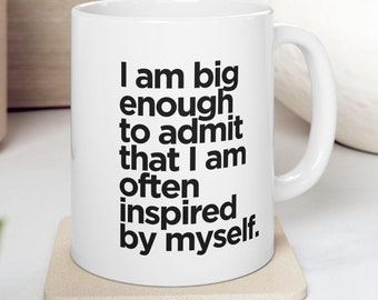 Leslie Knope Mug: Parks and Recreation Funny Quote Gift - 11oz Ceramic