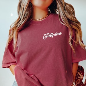 womens filipina shirt, philippines shirt, cute womens shirt, gift for filipina, philippines gift, filipina tshirt, girls philippines tee, gift for her, ethnic shirt, cultural shirt, gift for filipino woman, filipino shirt, filipino tshirt for women