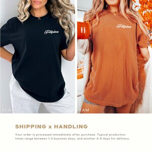 womens filipina shirt, philippines shirt, cute womens shirt, gift for filipina, philippines gift, filipina tshirt, girls philippines tee, gift for her, ethnic shirt, cultural shirt, gift for filipino woman, filipino shirt, filipino tshirt for women