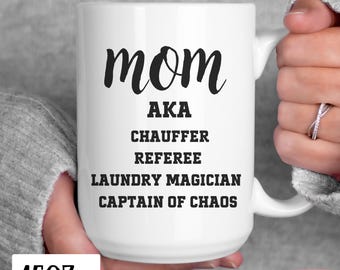 Grappige moedermok, moeder AKA Captain of Chaos Moederdagcadeau