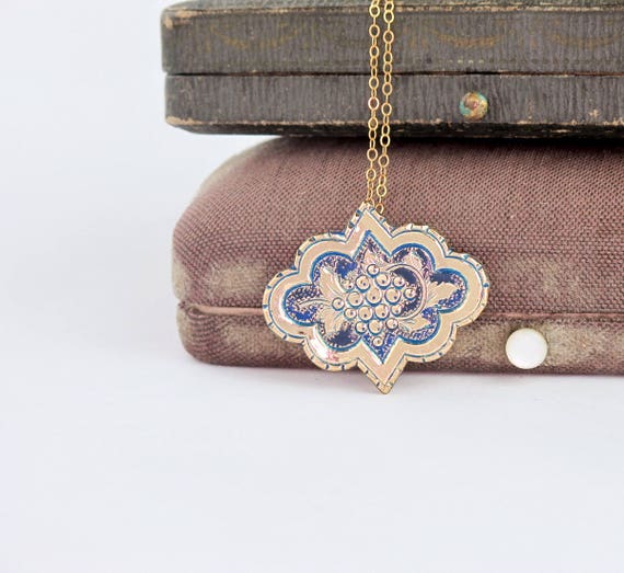 Antique 10k Gold Victorian Pendant | Antique Gold… - image 5