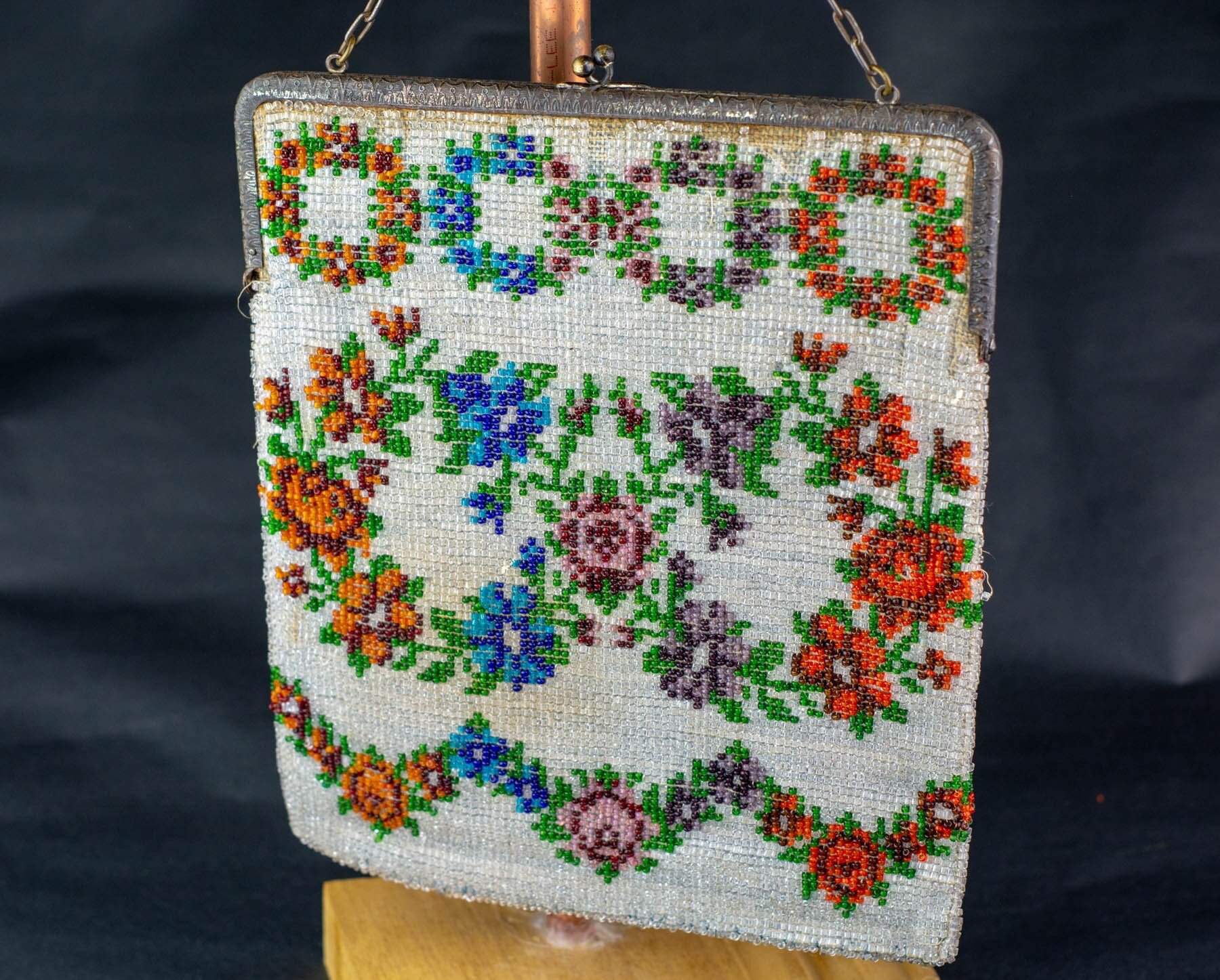 Antique Beaded Purse Microbead Purse 1920s Handbag | Etsy
