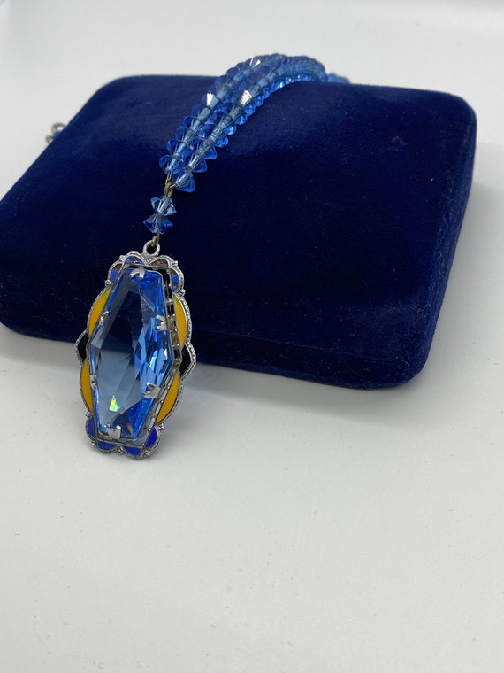1920s Art Deco Necklace | Antique Art Deco Jewelr… - image 2