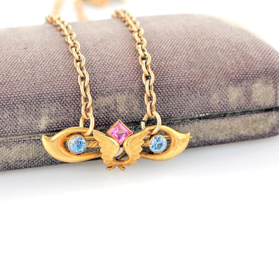 Antique Edwardian Pendant Necklace | Antique Pend… - image 1