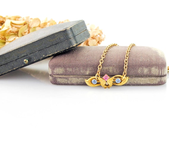 Antique Edwardian Pendant Necklace | Antique Pend… - image 4