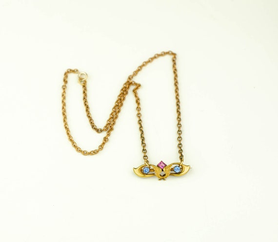 Antique Edwardian Pendant Necklace | Antique Pend… - image 6
