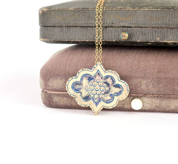 Antique 10k Gold Victorian Pendant | Antique Gold