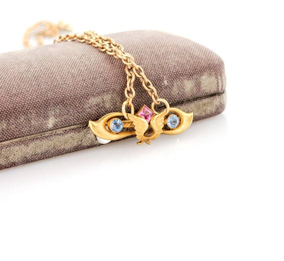 Antique Edwardian Pendant Necklace | Antique Pend… - image 5