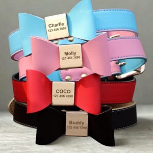 Coleira de couro para cachorro, Coleira personalizada para cachorro, Coleira de couro personalizada para cachorro, Coleira de couro gravada para cachorro, Presente personalizado, Presente para amantes de cães