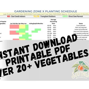 Pianificatore di giardinaggio della zona 6 / Date di gelo, calendario di semina stagionale e suggerimenti per la raccolta per il 2025
