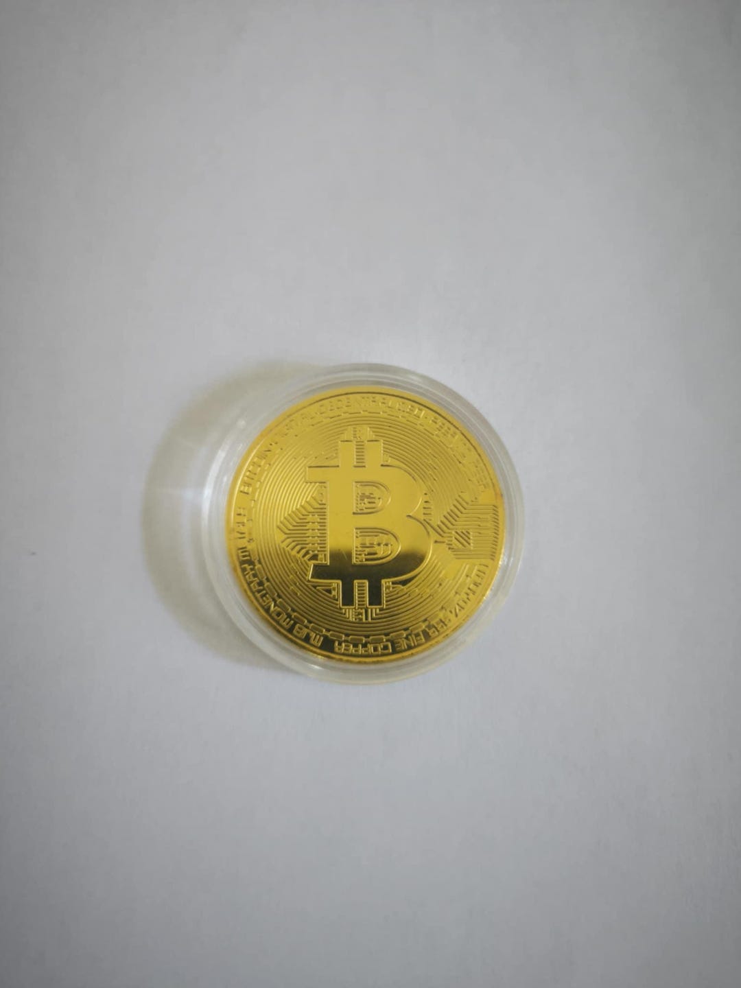Bitcoin Coin Cryptocurrency Collection With Protective Capsule - Etsy