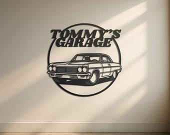 Chevy Impala Parking Sign, Chevy Impala, Impala Sign, Impala Gift