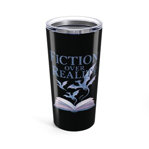 Dragon Graphic Becher: Fantasy Book Lover Edelstahl Reisebecher