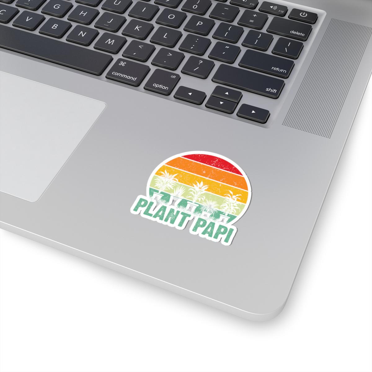 Plant Papi Sticker Funny Plant Lover Sticker Plant Dad Decal Houseplant ...