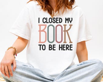 Shirt grappige boekenliefhebber: introvert reader-T-shirt - comfortabele kleuren
