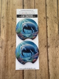 Car Coasters - Manatee - Set of 2