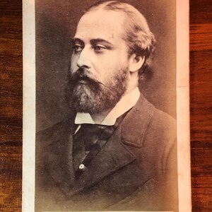 Royalty, Queen Victoria, Prince Albert, Prince of Wales, Edward VII, Carte de Visite, Victorian photographs, CdV images, sepia photographs