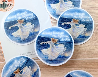 Dancing Through the Lightning Strikes | Performer Song Sticker