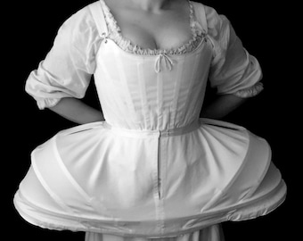 Plus Size 18th century Full Pannier Historic Underwear Marie Antoinette, historical costume cosplay masquerade ball Versailles skirt support