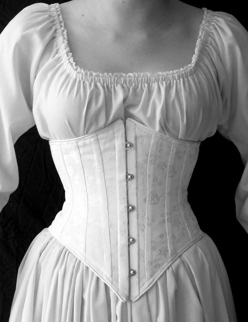 Victorian Underbust Corset Waist Cinch Corset c. 1900 Corset Etsy