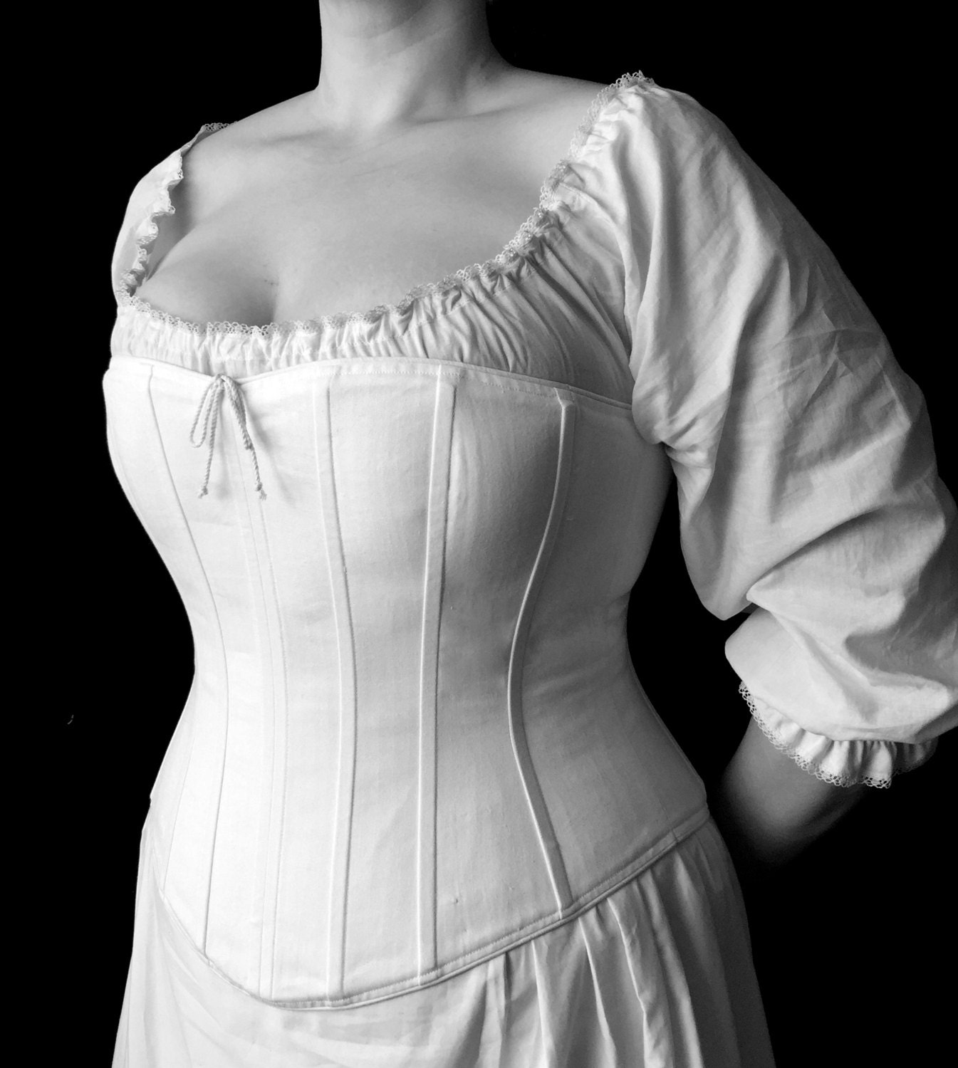 Plus Size Victorian Corset Overbust C ...