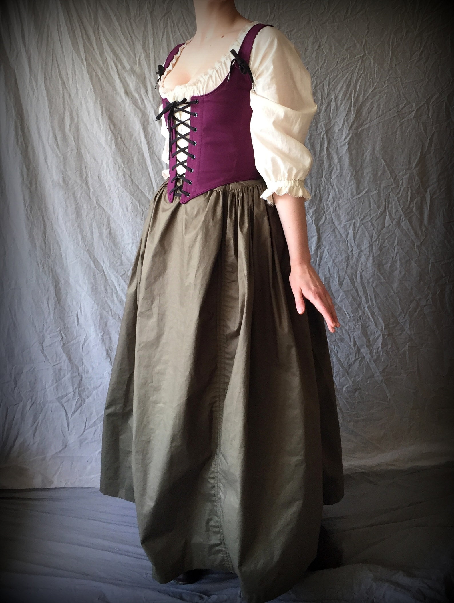 Any Color Renaissance Faire Festival Skirt Long Hi Low - Etsy Ireland