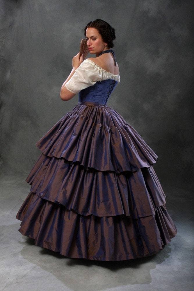 Hoop Skirt Civil War Dresses