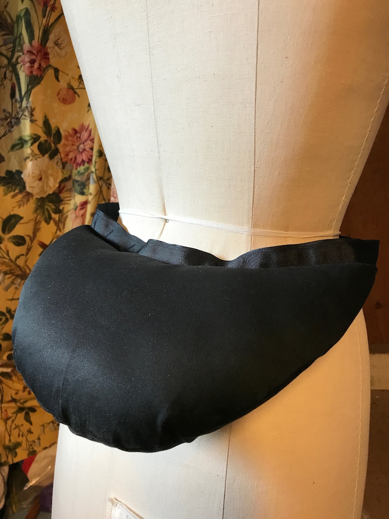 Victorian Bustle Pad 19th c. Historic Underwear, Reenactment Cosplay Historical Costume Undergarment small through 2XL Plus Size or custom image 8