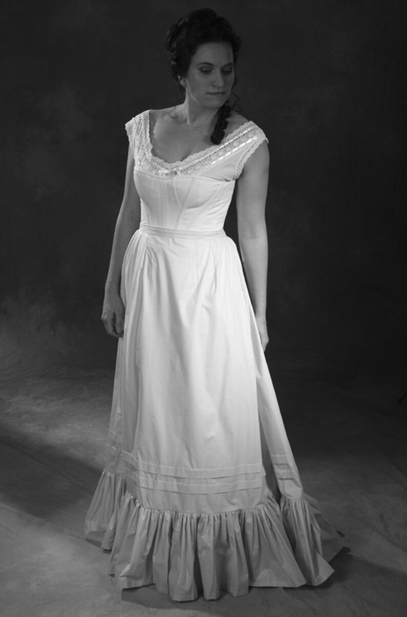 Victorian Bustle Pad 19th c. Historic Underwear, Reenactment Cosplay Historical Costume Undergarment small through 2XL Plus Size or custom image 7