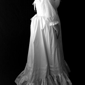 Victorian Bustle Pad 19th c. Historic Underwear, Reenactment Cosplay Historical Costume Undergarment small through 2XL Plus Size or custom image 3