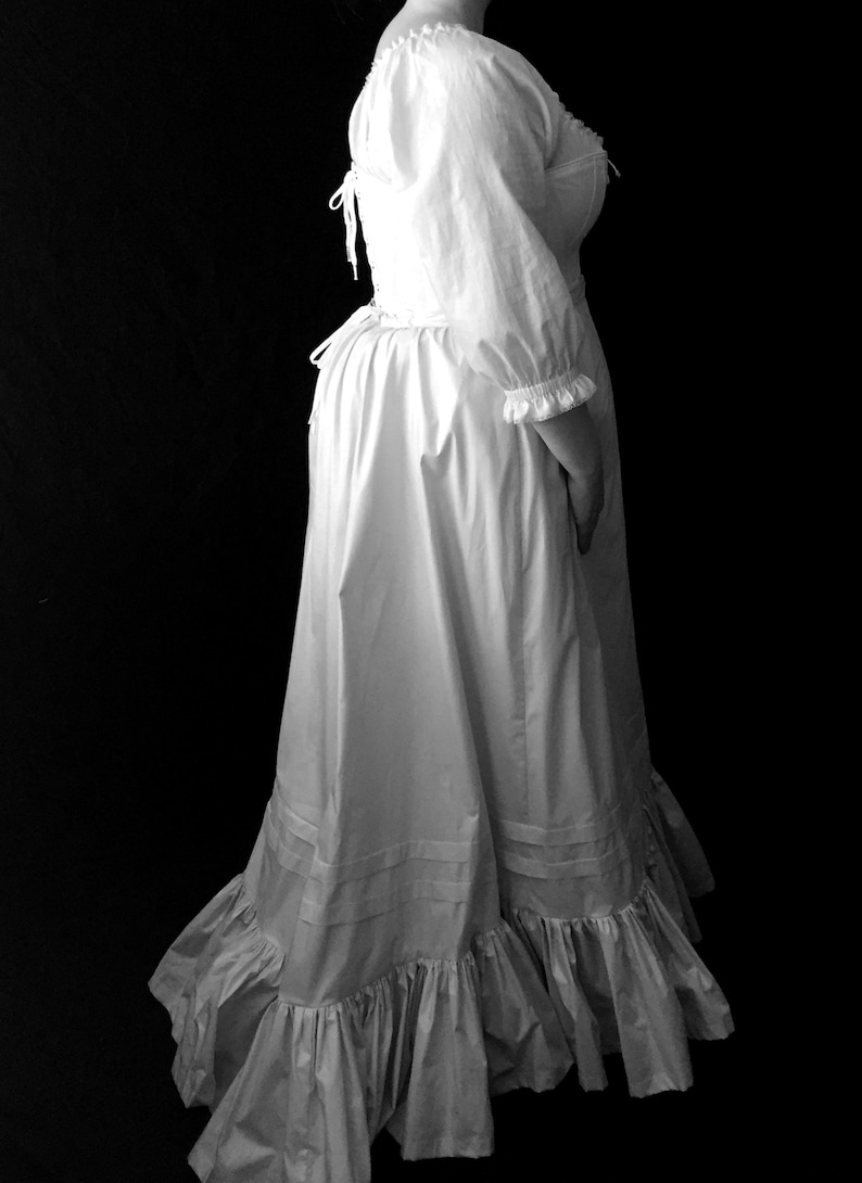 Victorian Bustle Pad 19th c. Historic Underwear, Reenactment Cosplay Historical Costume Undergarment small through 2XL Plus Size or custom image 3