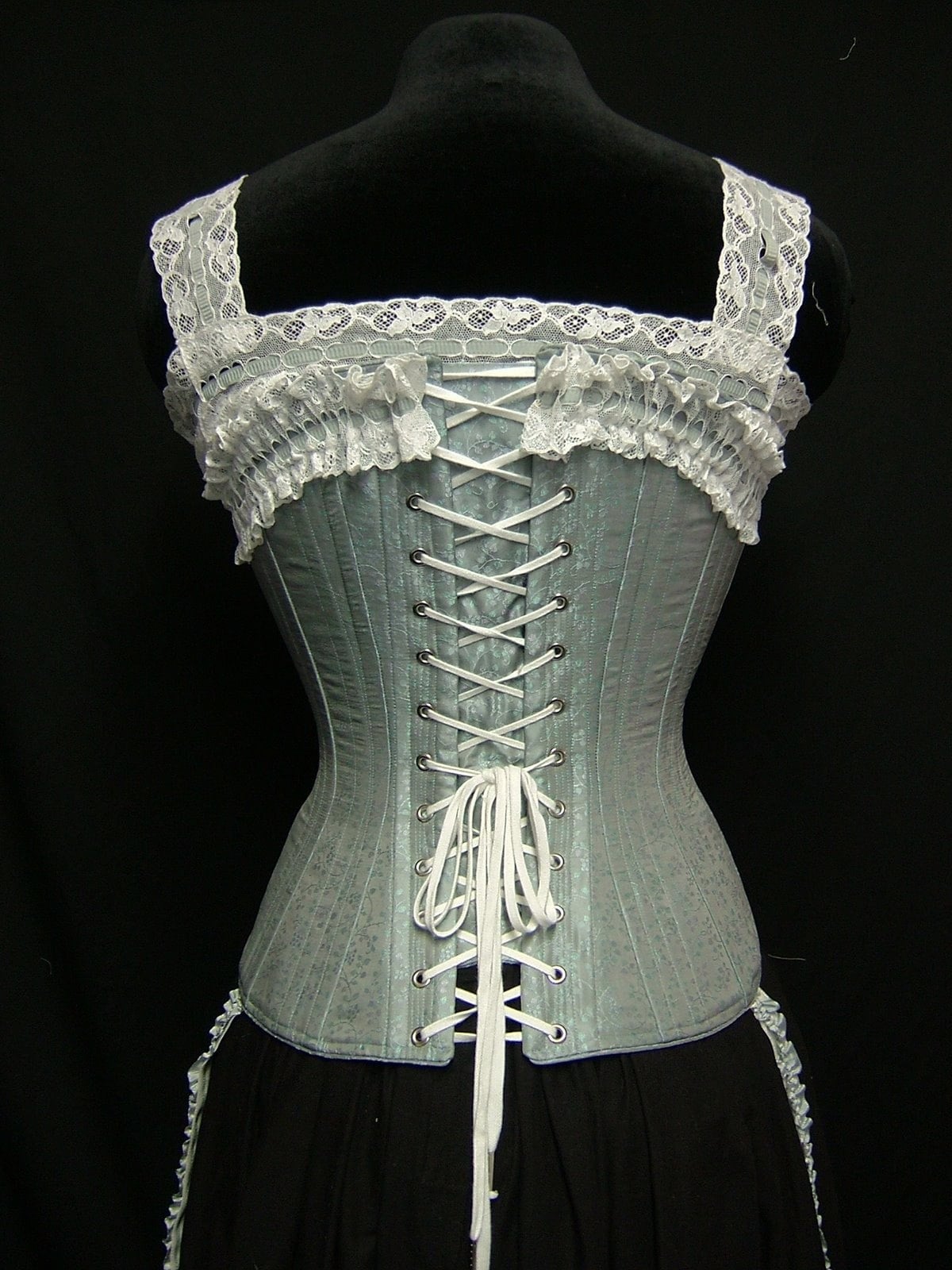 Victorian Corsets  Victorian corset, Corsets and bustiers, Vintage lace