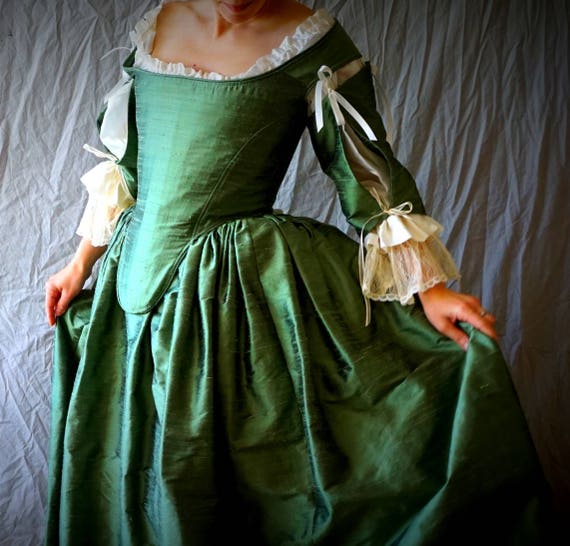 CUSTOM ren fair SCA corset handmade Elizabethan 17th /& 18th century