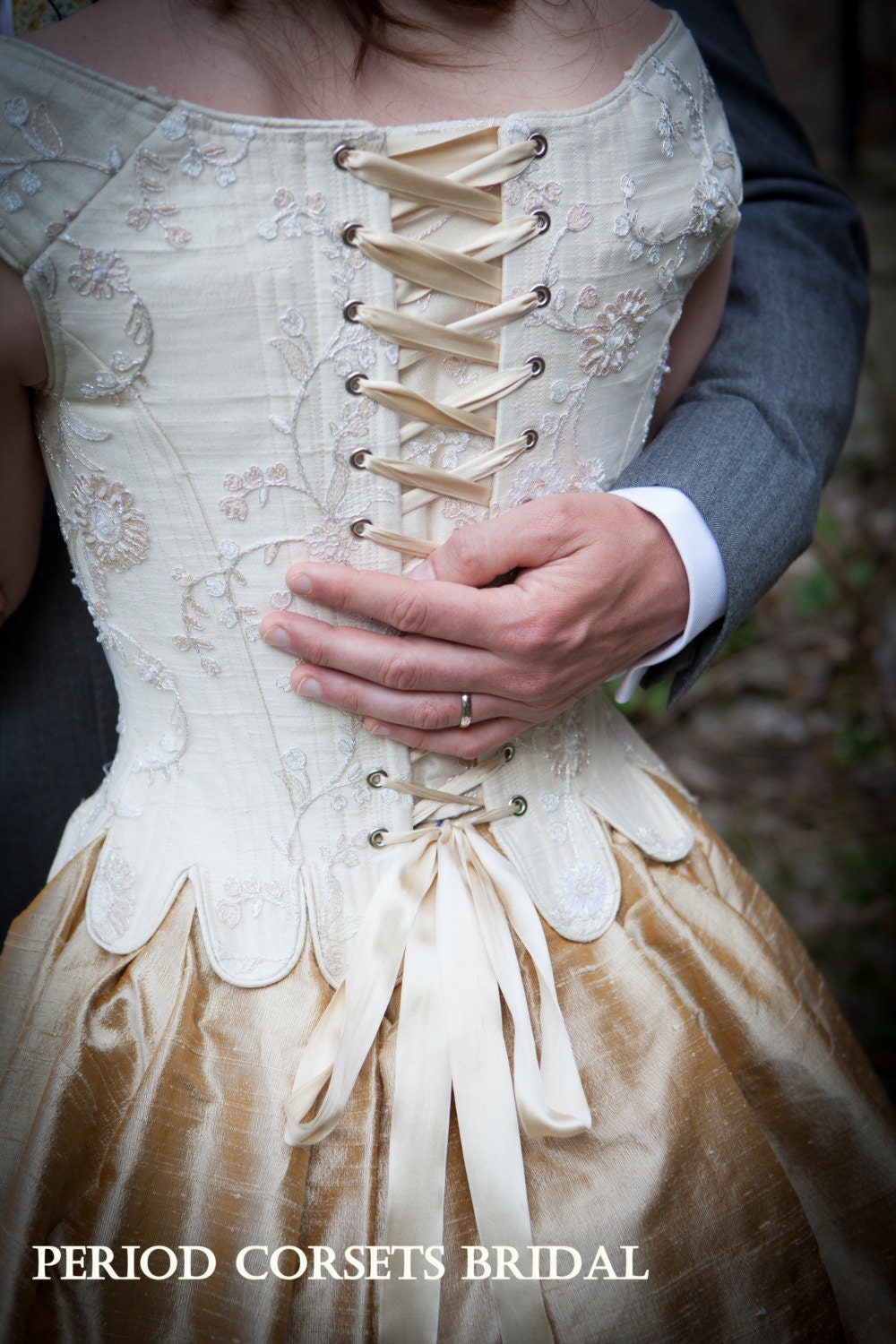 ブライダルウェディングドレス、コルセットスカートドレス