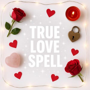 TRUE LOVE SPELL – Attract your forever soulmate fast! (Go to description for the exact results of the spell)