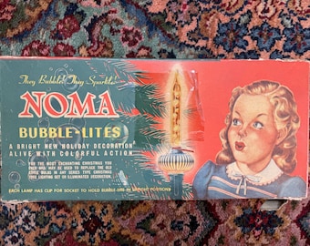 Rare Noma Cat. No. 420 Replacement Set of 10 Bubble-Lites