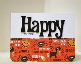 Carte joyeux Halloween