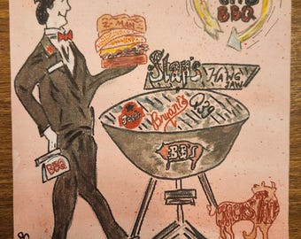 Original design - Kansas City BBQ (bar-b-que) showcasing our popular favorites! What is yours?