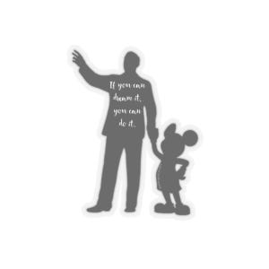 Disney Walt and Mickey - Projet What's Good - Stickers inspirants à découper en forme de baiser image 1