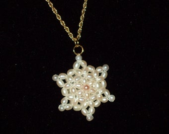 Freshwater Pearl Star Necklace