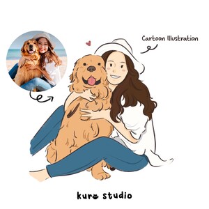 Custom Cartoon Digital Portrait (DIGITAL FILE ONLY)