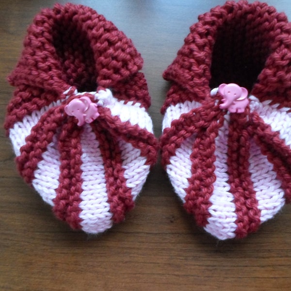 knitted shoes for babies