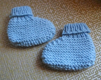 Socks for Baby Boy - Handknitted Little Socks for a Baby Boy 3 - 6 Month