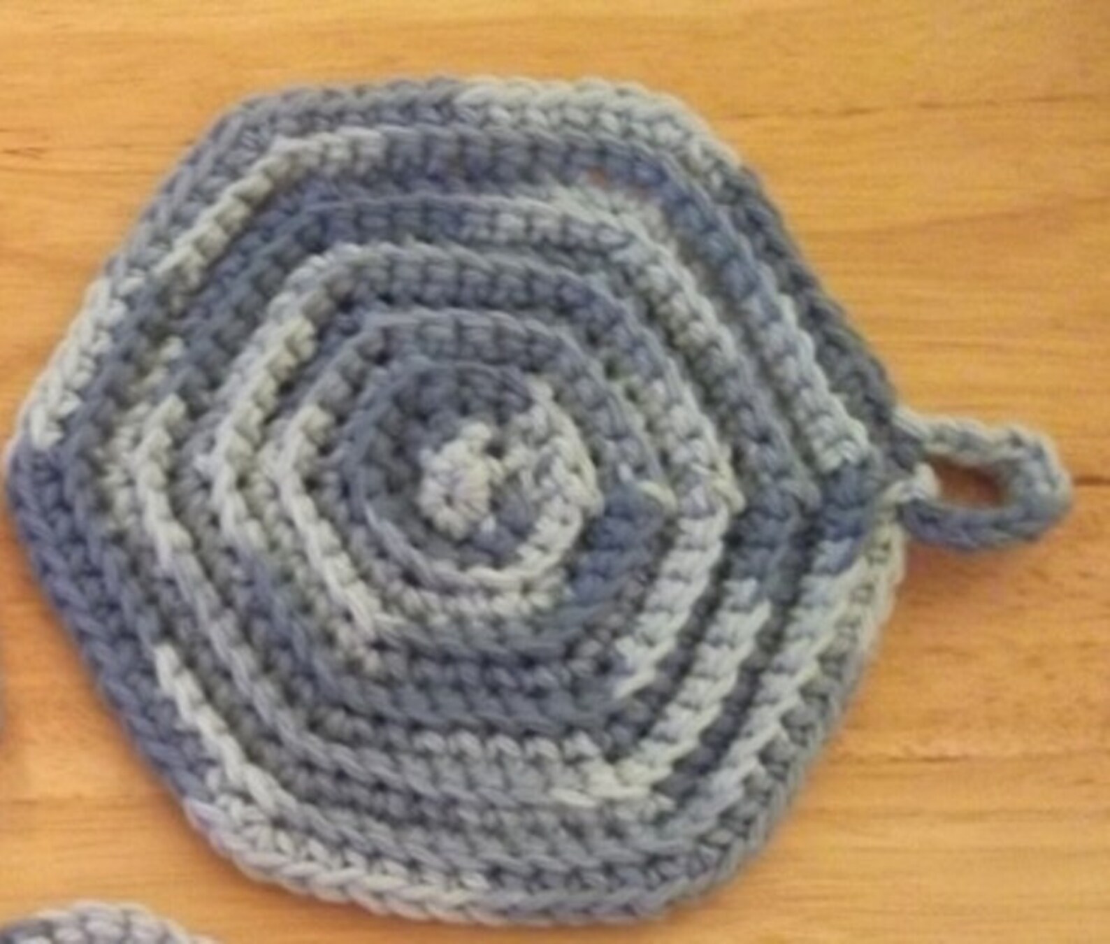 Potholder Crochet Potholder Hexagon Potholders Choose Your Favorite