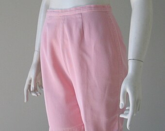 Vintage 1960s Catalina Sportswear Cotton Candy Pink Shorts W 24 VFG
